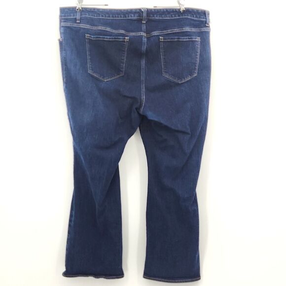 Old Navy Boot Cut Jeans Womens Plus Size 24 Blue Denim Western Rodeo Flared Boho - Picture 3 of 8